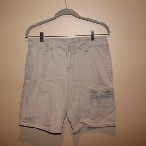 Tan Cargo Shorts